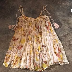 Free People Gauzy Feel Camisole Babydoll Tunic